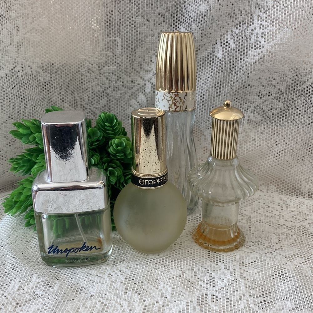 Vintage Collection of Perfume Avon Bottles (4).